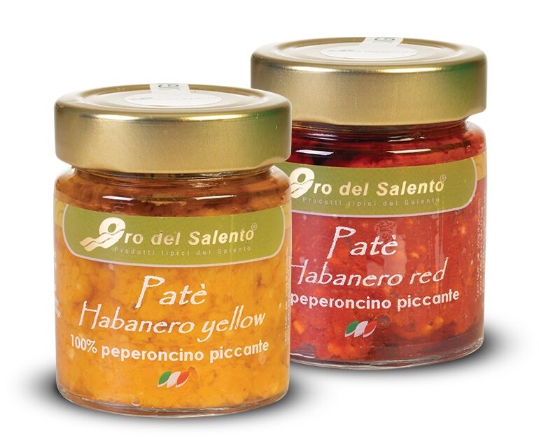 red and yellow habanero paste