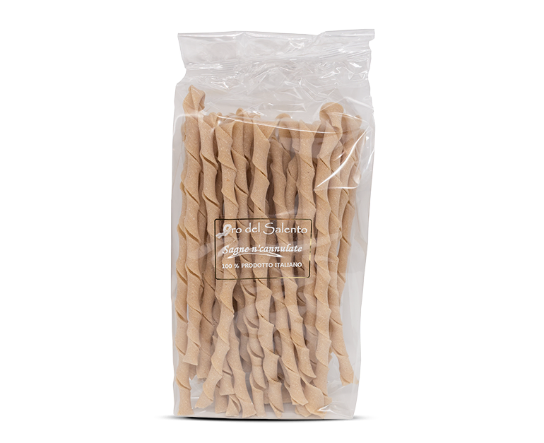 Sagne 'ncannulate from Puglia, artisanal pasta