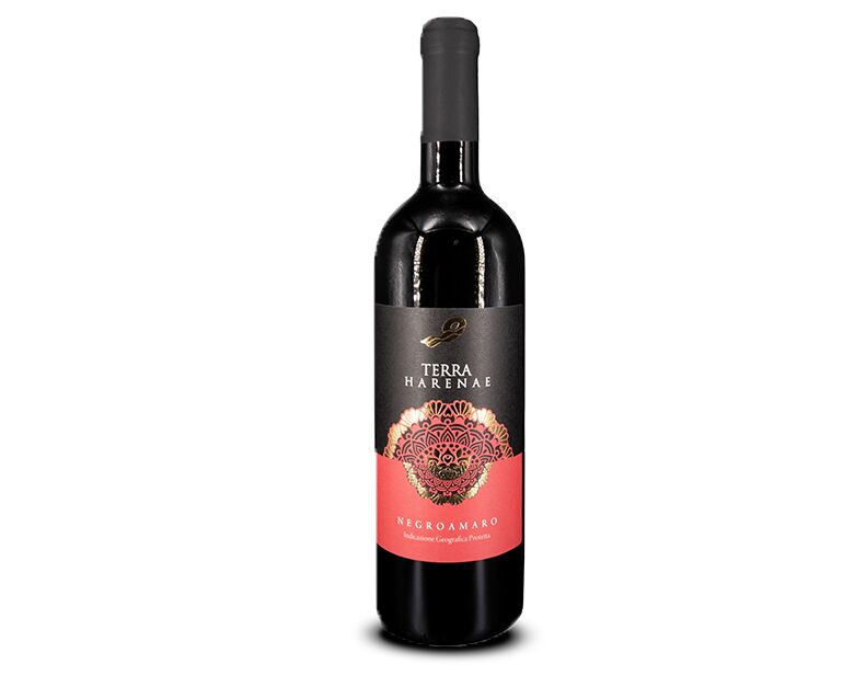 Rotwein Negroamaro aus Salento, Apulien, Italien