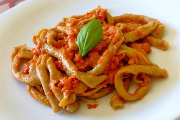 sagne ncannulate pasta tipica salentina